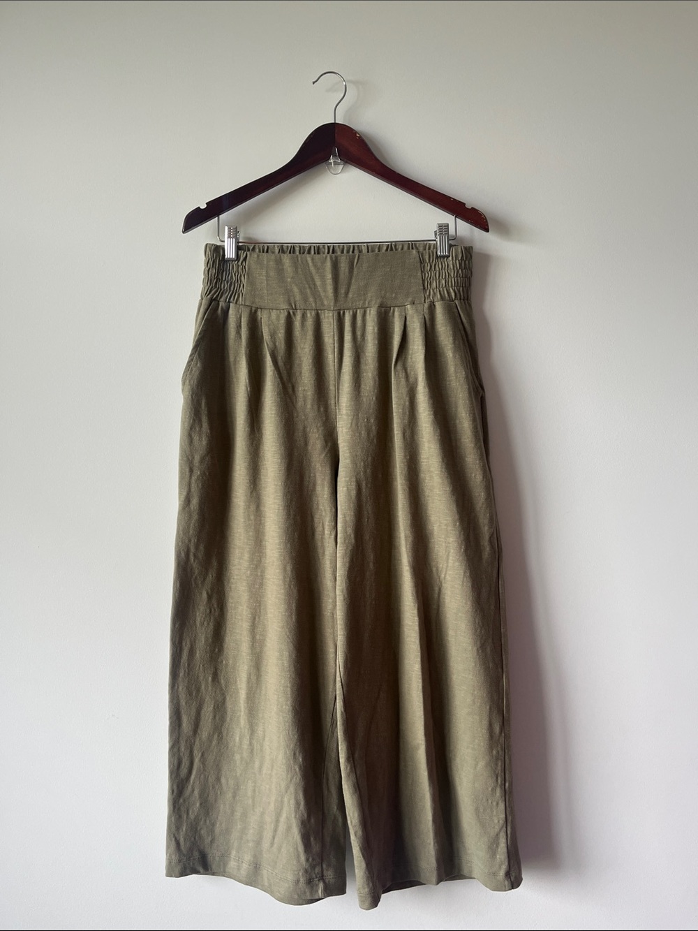 Studio65 High Waisted Wide-Leg Trousers